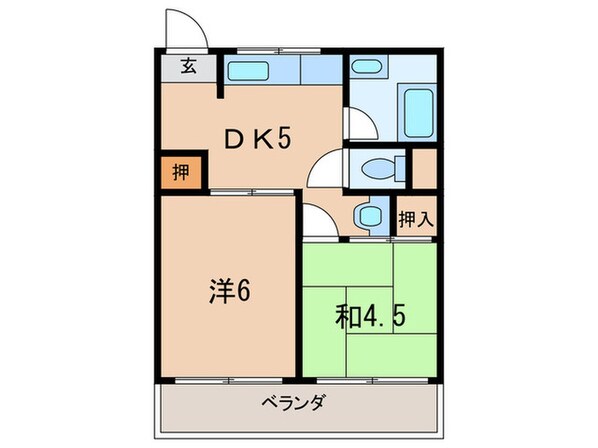 第一興産ビルの物件間取画像